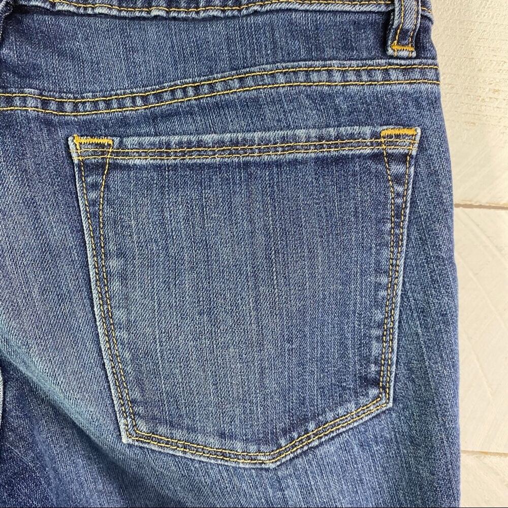 BANANA REPUBLIC Medium Wash‎ Low Rise Boyfriend Denim Bootcut Jeans Size 4 - Picture 8 of 12